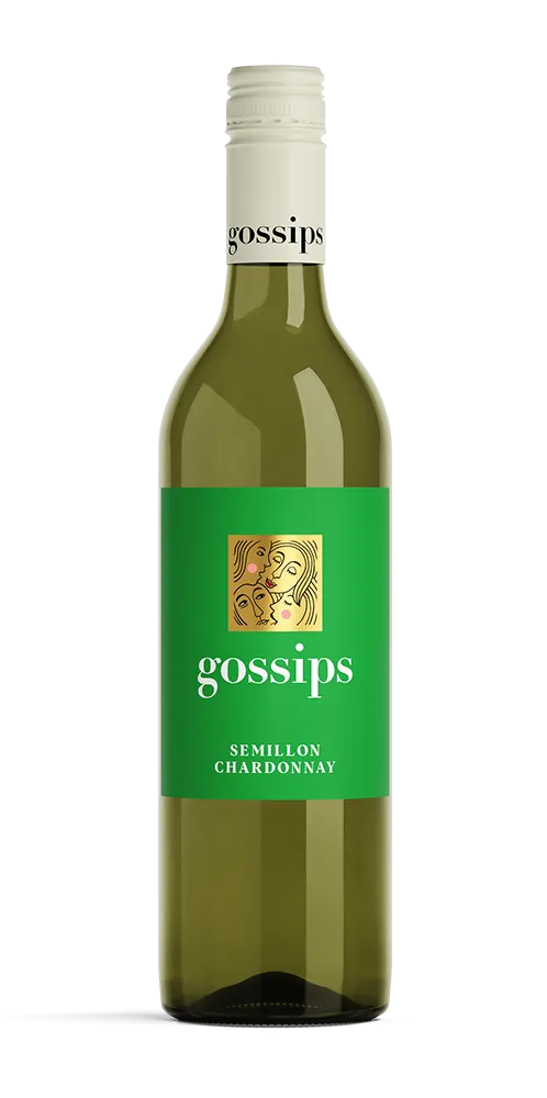 Gossips Semillon Chardonnay bottle product shot